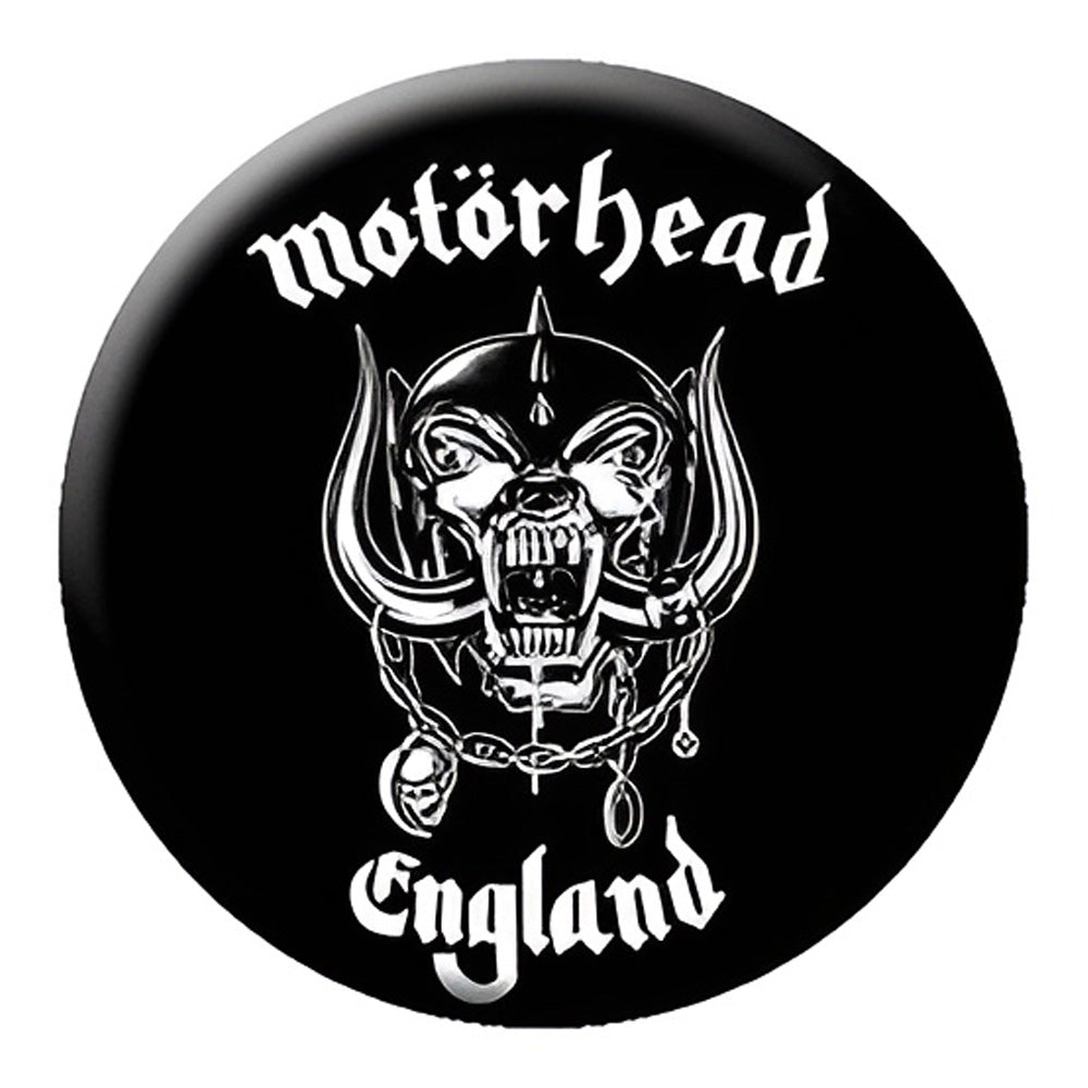 MOTORHEAD モーターヘッド - England / バッジ 【公式 / オフィシャル】