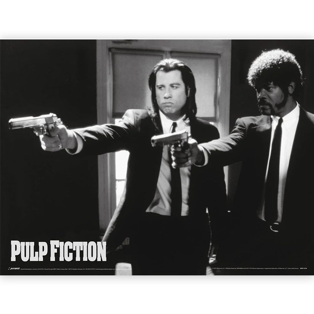 PULP FICTION - Black And White Guns