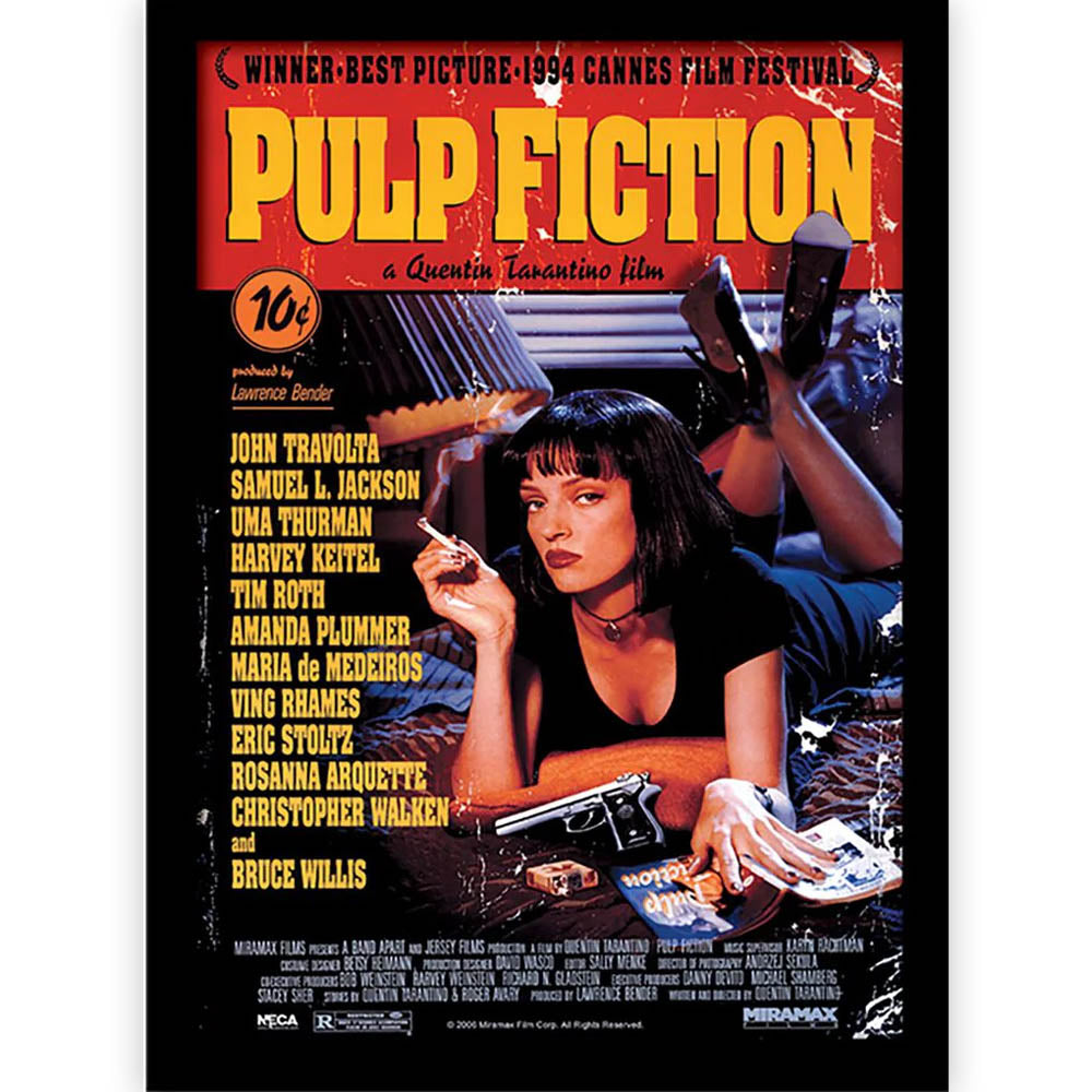 PULP FICTION - Uma On Bed