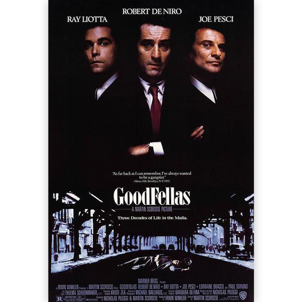 GOODFELLAS グッドフェローズ - One Sheet / ポスター 【公式 / オフィシャル】