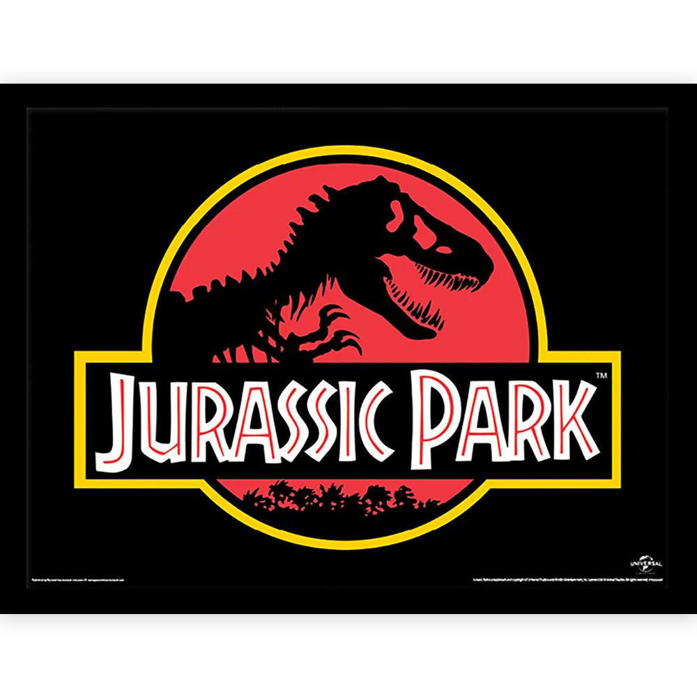 
                  
                    JURASSIC PARK ジュラシックパーク - Classic Logo / インテリア額 【公式 / オフィシャル】
                  
                