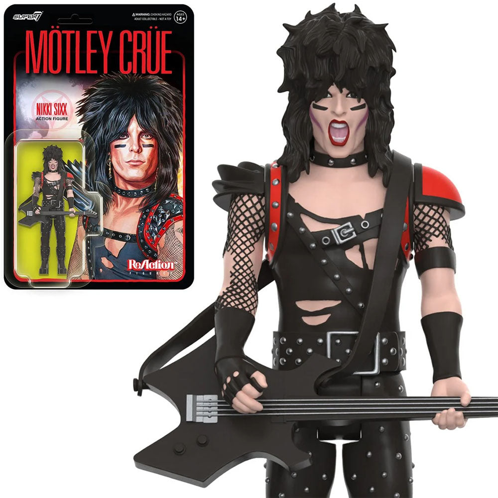 
                  
                    MOTLEY CRUE モトリークルー - Nikki Sixx Shout at the Devil Reaction Figure / フィギュア・人形 【公式 / オフィシャル】
                  
                