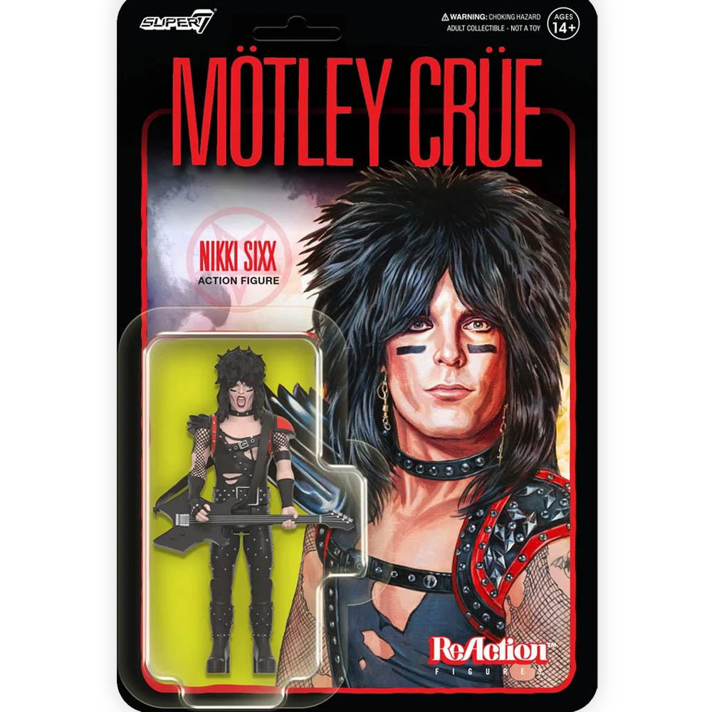 
                  
                    MOTLEY CRUE モトリークルー - Nikki Sixx Shout at the Devil Reaction Figure / フィギュア・人形 【公式 / オフィシャル】
                  
                