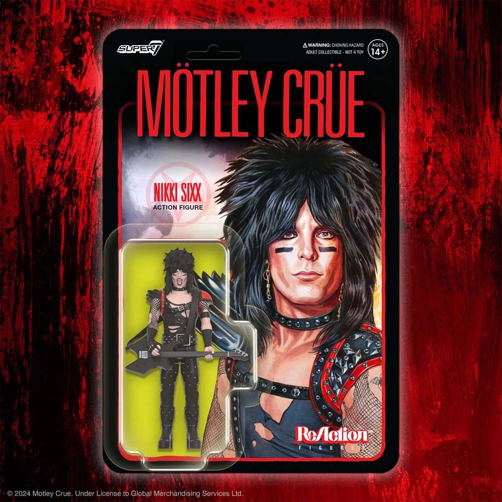 
                  
                    MOTLEY CRUE モトリークルー - Nikki Sixx Shout at the Devil Reaction Figure / フィギュア・人形 【公式 / オフィシャル】
                  
                