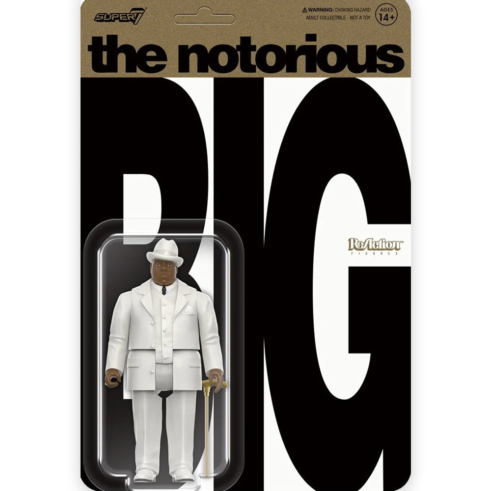 
                  
                    NOTORIOUS BIG ノトーリアスBIG (デビュー 30周年 ) - B.I.G. V3 Suit ReAction Figure / フィギュア・人形 【公式 / オフィシャル】
                  
                