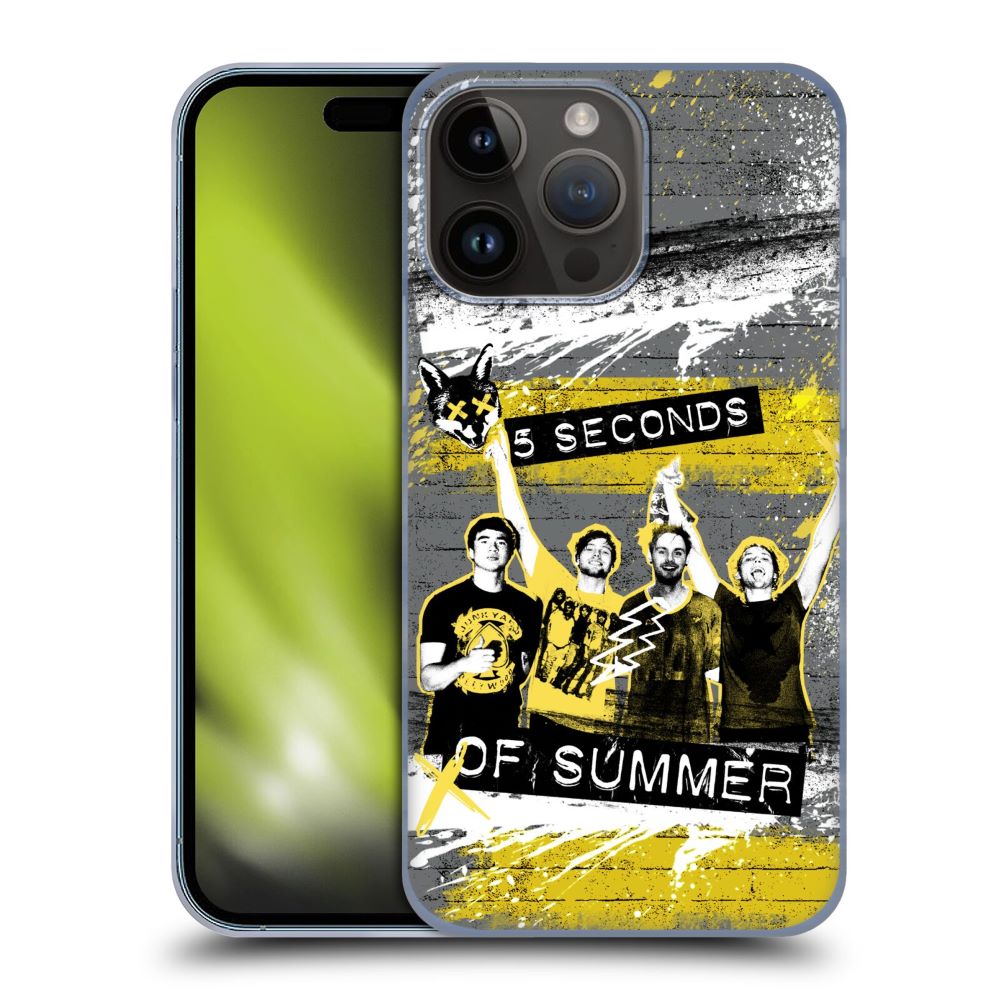 5 SECONDS OF SUMMER ファイヴセカンズオブサマー Posters Splatter ハード case  公式 オフィシャル