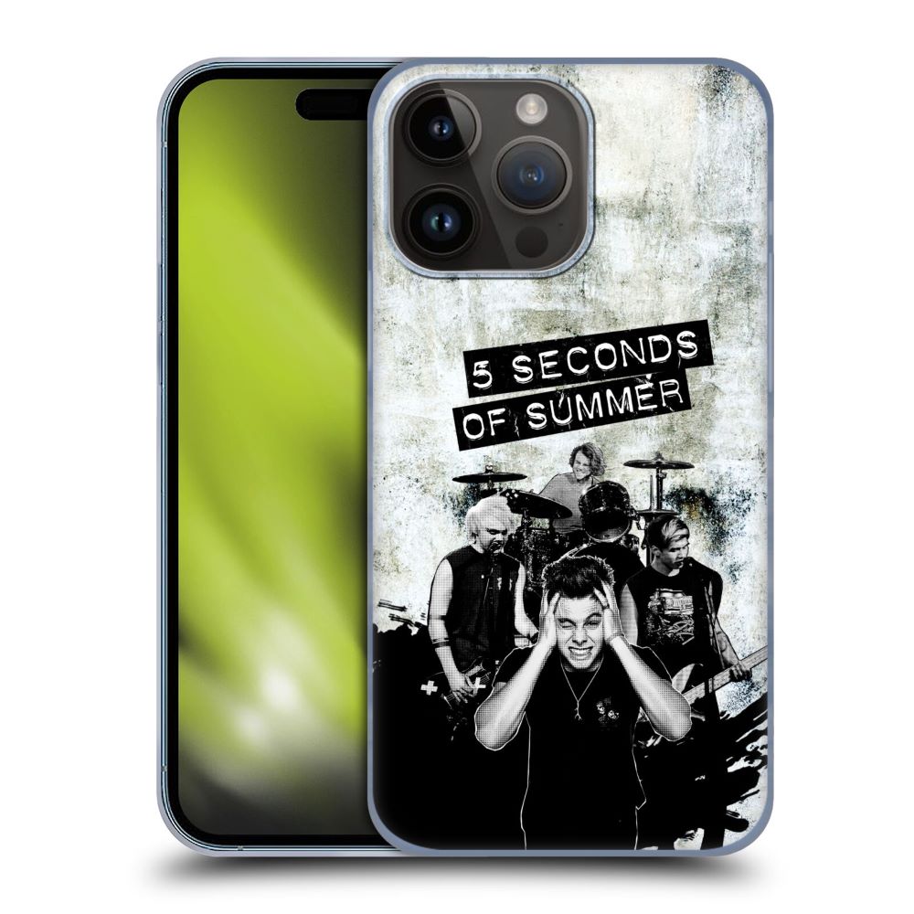 5 SECONDS OF SUMMER ファイヴセカンズオブサマー Group Photo Montage Loud Gray 公式 