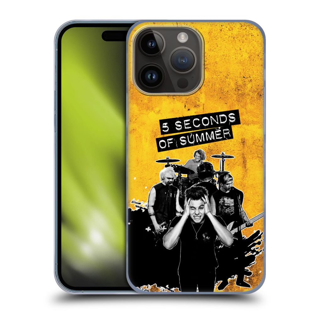 5 SECONDS OF SUMMER ファイヴセカンズオブサマー Group Photo Montage Loud Yellow 公式 