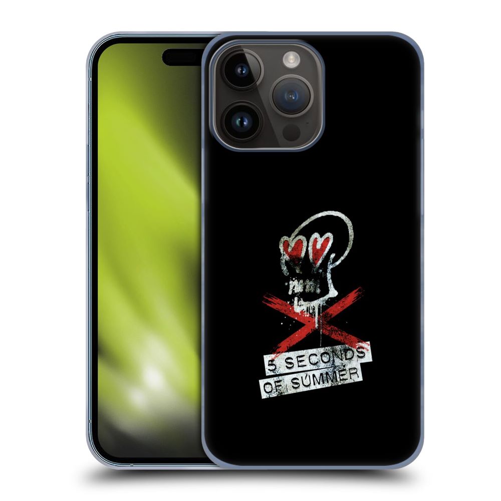 5 SECONDS OF SUMMER ファイヴセカンズオブサマー X-Skulls Grunge ハード case 公式 オフィシャル