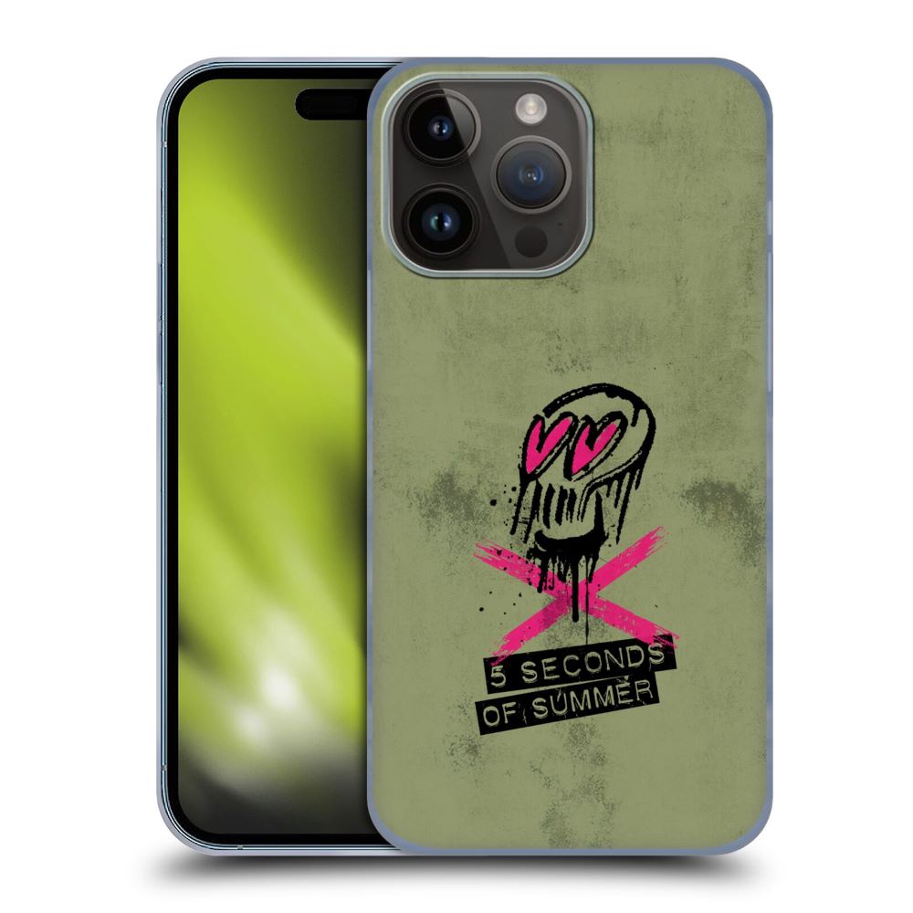 5 SECONDS OF SUMMER ファイヴセカンズオブサマー -Skulls Camo ハード case 公式 オフィシャル