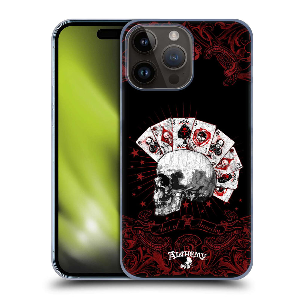 ALCHEMY GOTHIC アルケミーゴシック Skull And Cards Dead Man's Hand ハード case 公式 