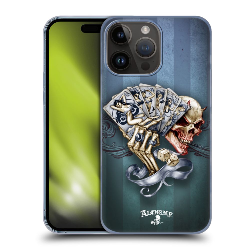 ALCHEMY GOTHIC アルケミーゴシック Skull And Cards Read 'Em And Weep ハード case 公式