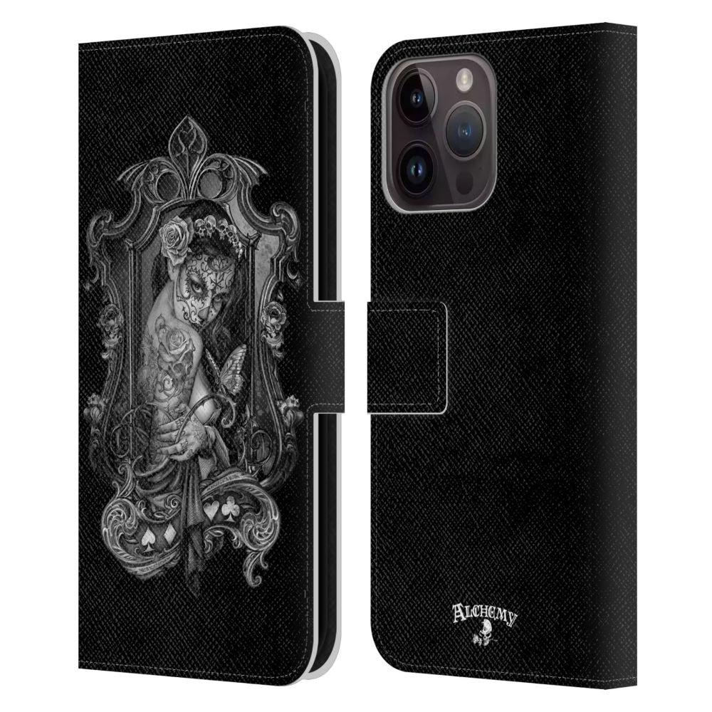 ALCHEMY GOTHIC アルケミーゴシック Graphic Art Widow レザー手帳型 /公式 オフィシャル