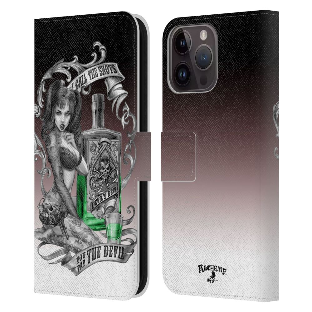 ALCHEMY GOTHIC アルケミーゴシック Woman Devil's Green Dew レザー手帳型 公式 オフィシャル