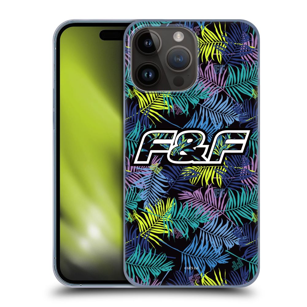 FAST & FURIOUS ワイルド・スピード - Tropical Logo / Leaf Pattern ハード case / Apple iPhoneケース 【公式 / オフィシャル】