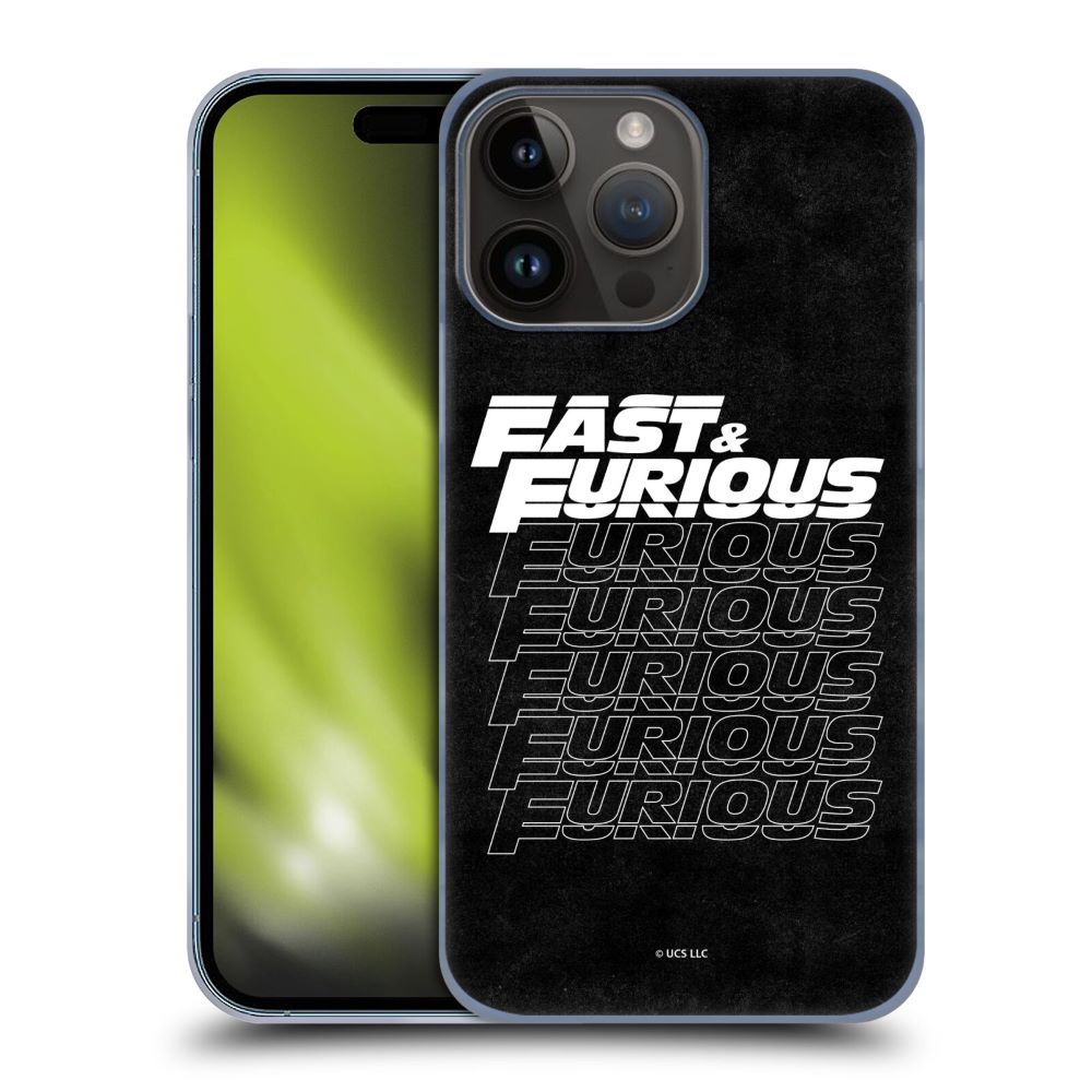 FAST & FURIOUS ワイルド・スピード - Logo Art / Black Text ハード case / Apple iPhoneケース 【公式 / オフィシャル】