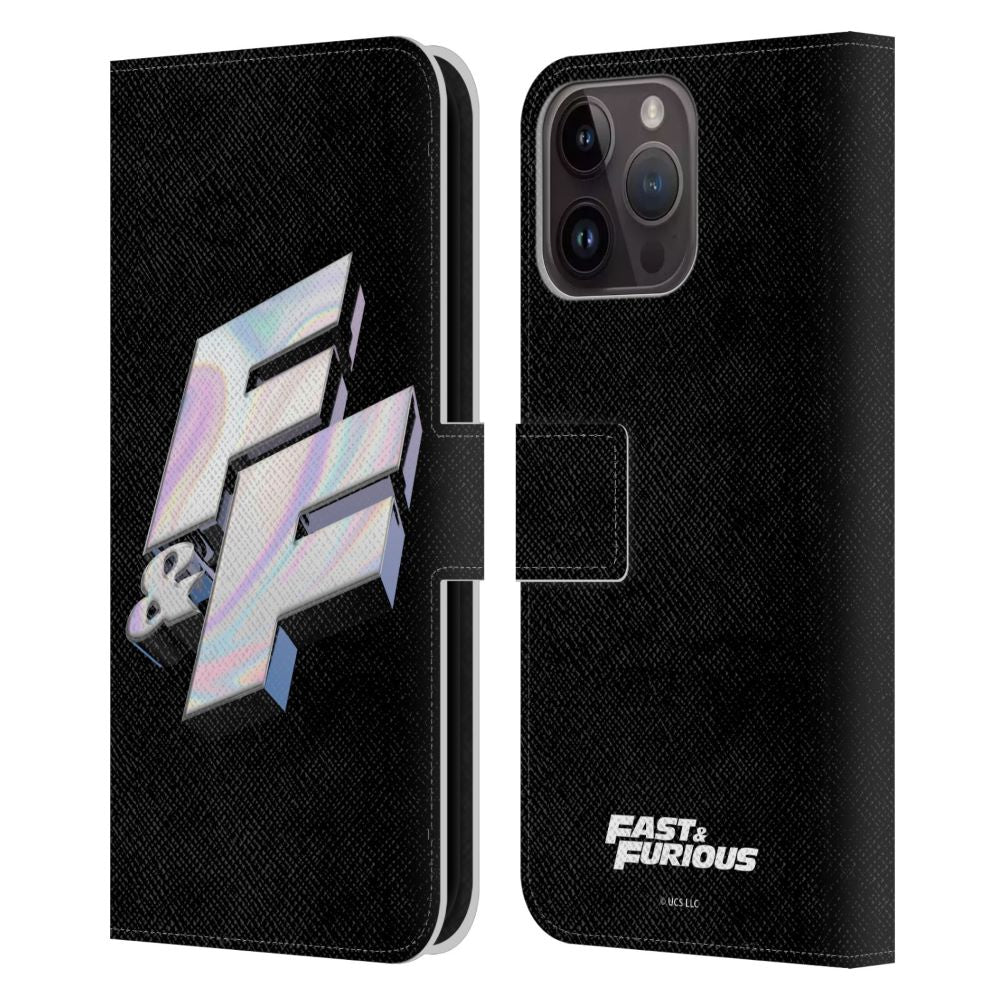 FAST & FURIOUS ワイルド・スピード - Logo Art / F&F 3D レザー手帳型 / Apple iPhoneケース 【公式 / オフィシャル】