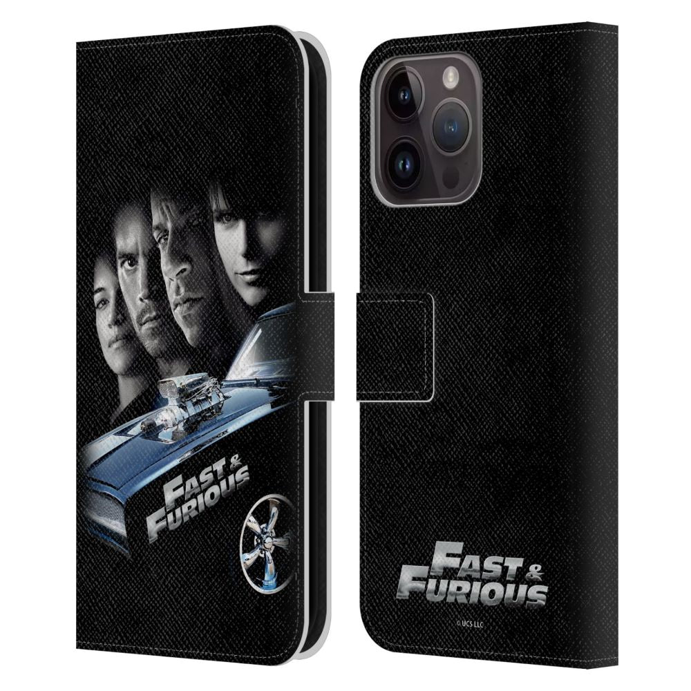 FAST & FURIOUS ワイルド・スピード - Key Art / 2009 Movieレザー手帳型 / Apple iPhoneケース 【公式 / オフィシャル】