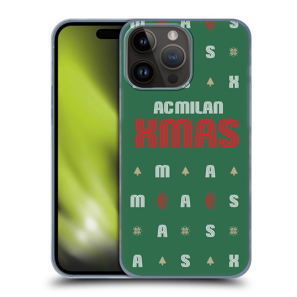 AC MILAN ACミラン (創設 125年 )  Christmas Jumper Pattern 2 ハード case 公式 