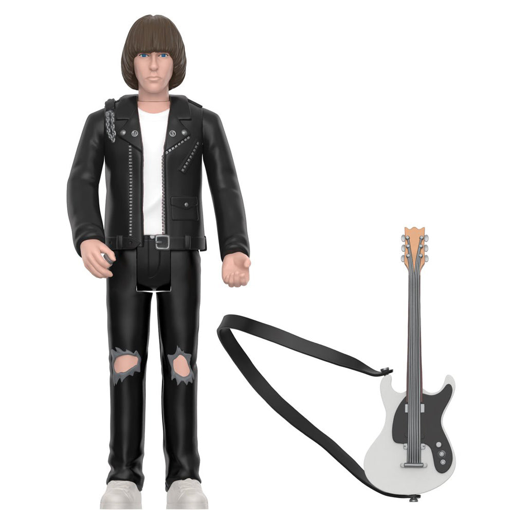 RAMONES ラモーンズ (結成 50周年 ) - Johnny Ramone White Shirt ReAction Figure / フィギュア・人形 【公式 / オフィシャル】