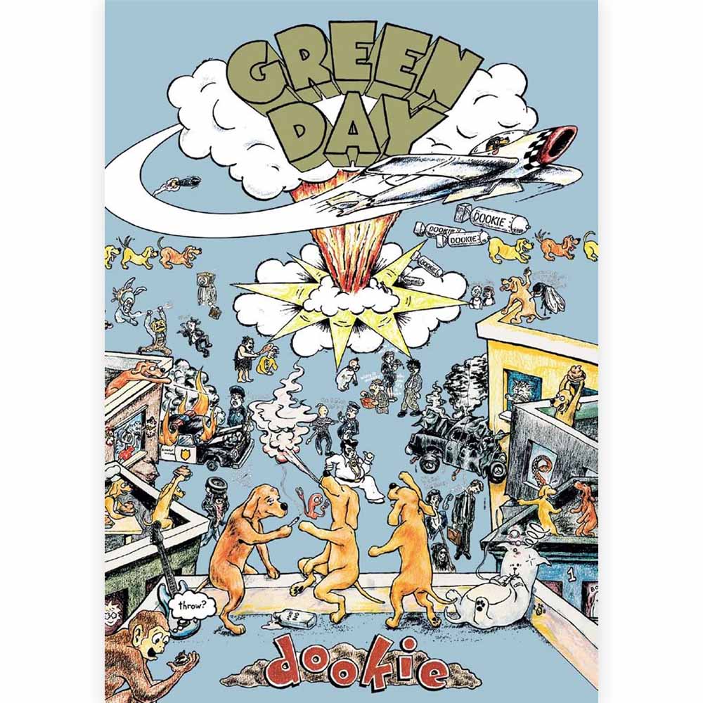 GREEN DAY グリーンデイ (2025年 2月 来日 ) - Dookie / ポストカード・レター 【公式 / オフィシャル】