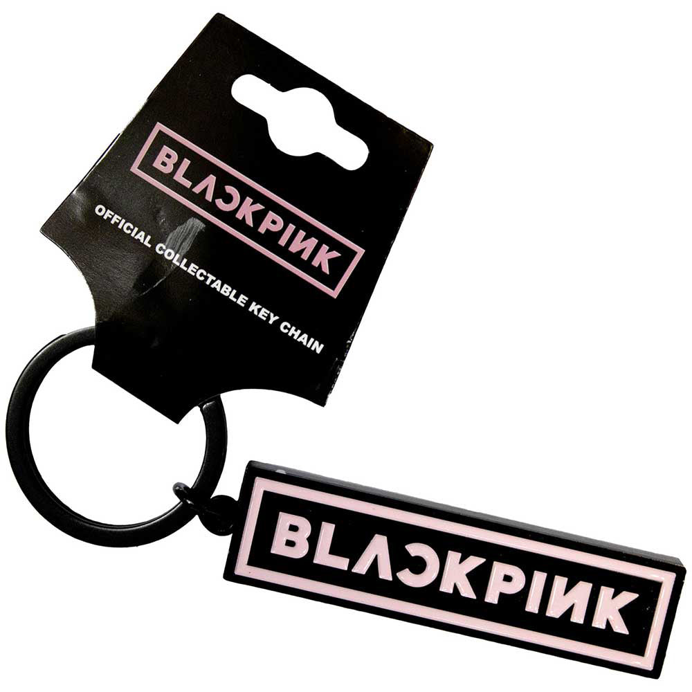 BLACKPINK ブラックピンク Logo キーホルダー 公式 オフィシャル