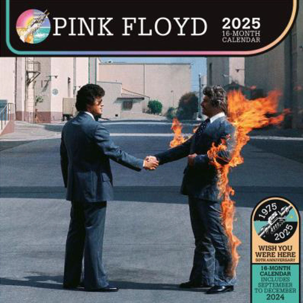 PINK FLOYD ピンクフロイド (「対」 30周年 ) - CALENDAR 2025 / カレンダー・ダイアリー 【公式 / オフィシャル】