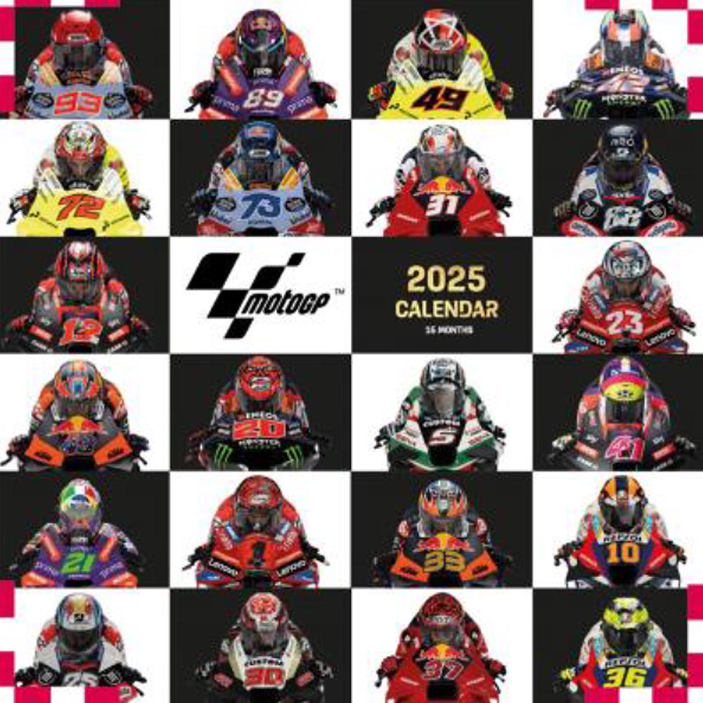 MOTO GP モトジーピー - CALENDAR 2025 / カレンダー・ダイアリー 【公式 / オフィシャル】