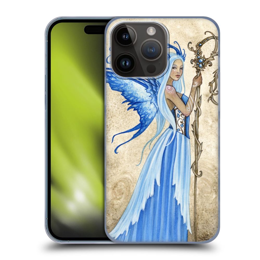 AMY BROWN エイミーブラウン Elemental Fairies Blue Goddess ハード case 公式 オフィシャル