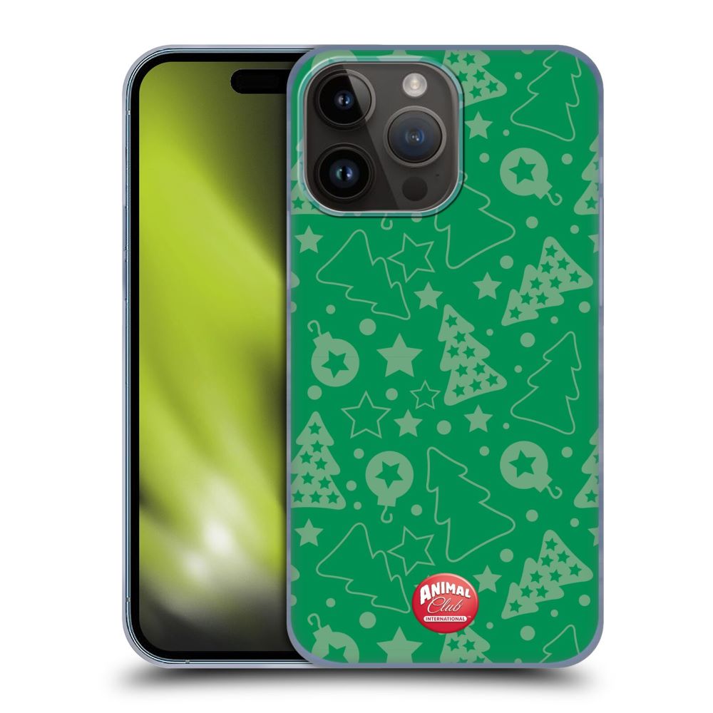 ANIMAL CLUB INTERNATIONAL - Patterns / Christmas Tree Green ハード case