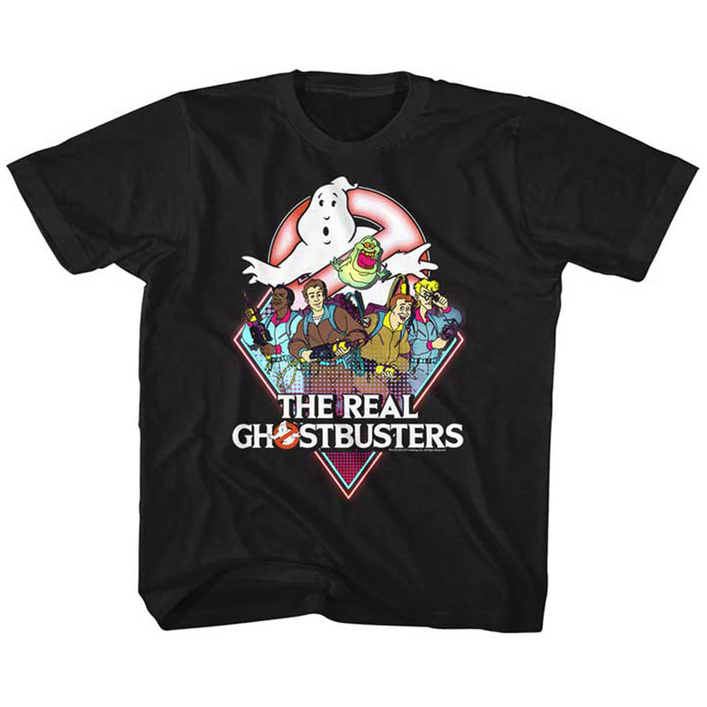 GHOSTBUSTERS ゴーストバスターズ - THE REAL GHOSTBUSTERS / Tシャツ / ジュニア 【公式 / オフィシャル】