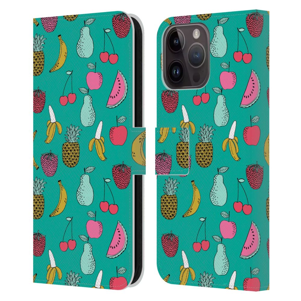 ANDREA LAUREN DESIGNFood Pattern Fruits レザー手帳型 公式 オフィシャル