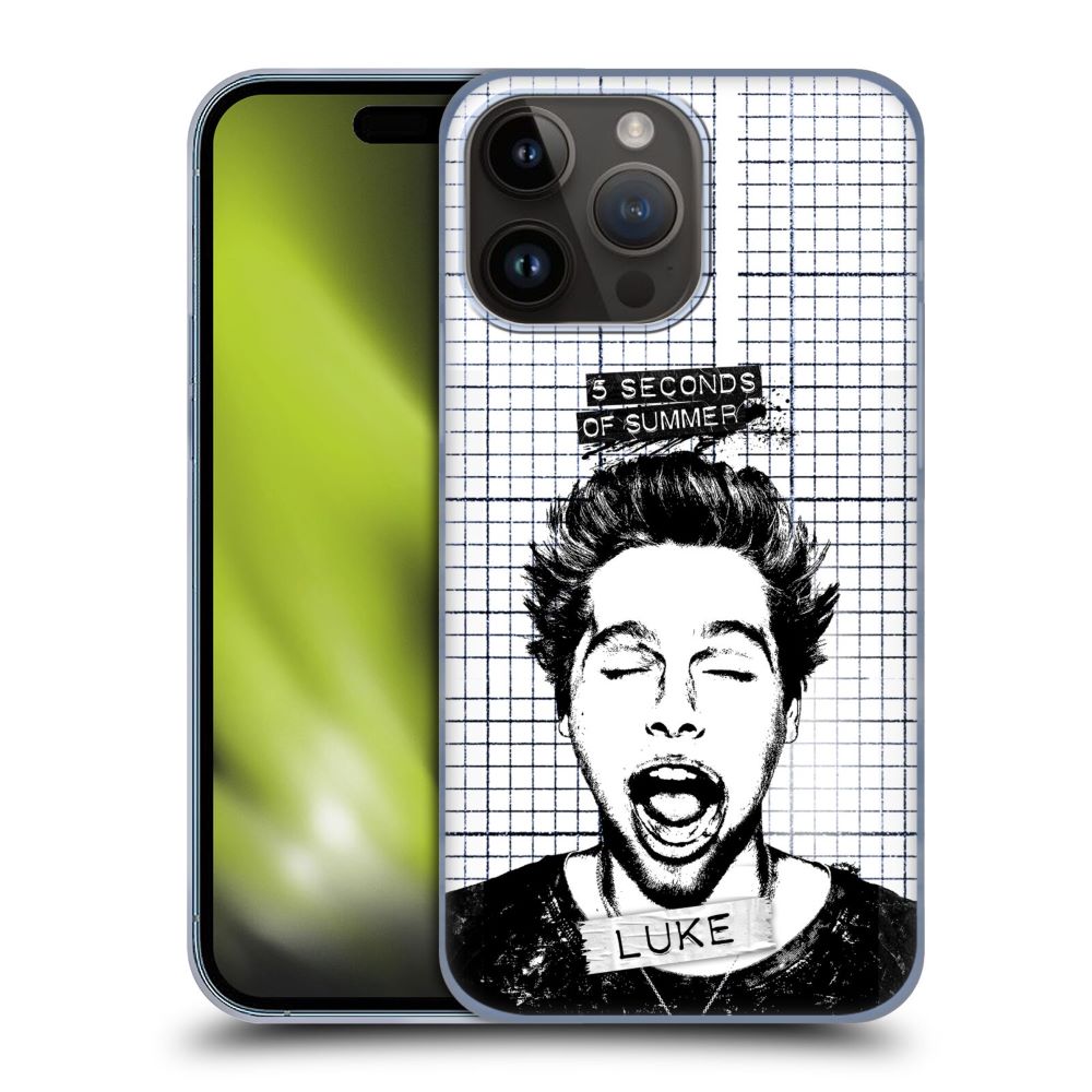 5 SECONDS OF SUMMER ファイヴセカンズオブサマーSolos Grained Luke ハード case 公式 オフィシャル