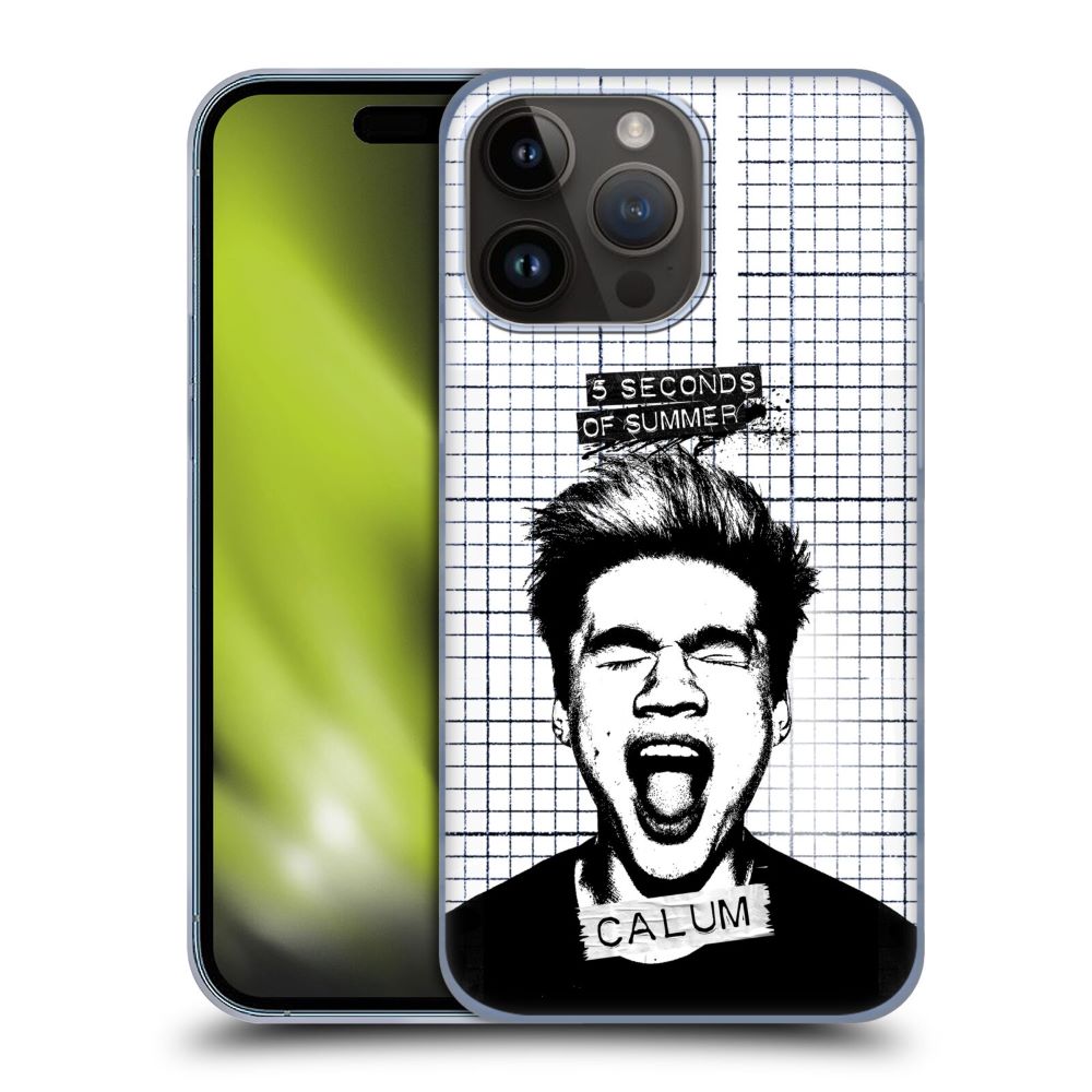 5 SECONDS OF SUMMER ファイヴセカンズオブサマーSolos Grained Calum ハード case 公式 