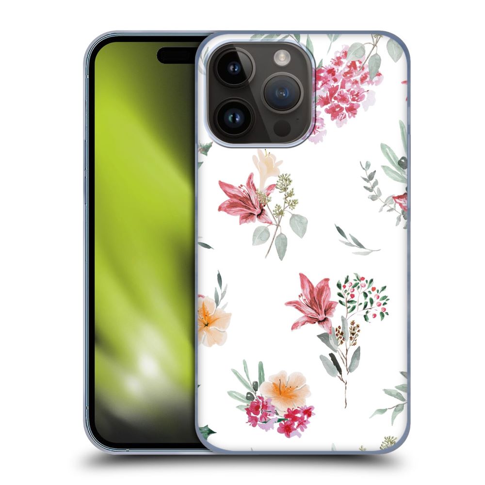 ANIS ILLUSTRATION - Floral Pattern / Christmas Flowers ハード case