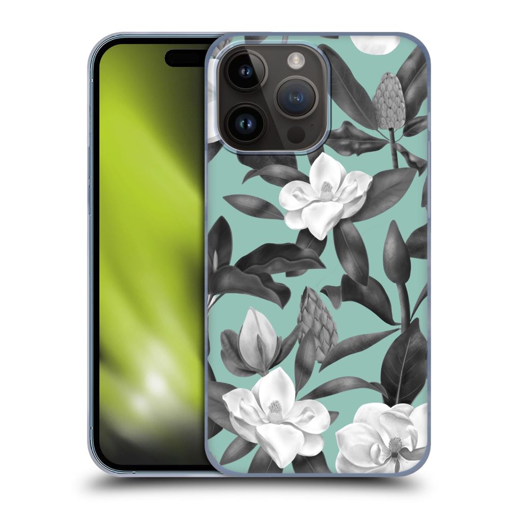 ANIS ILLUSTRATION アニス Magnolias Grey Aqua ハード case 公式 オフィシャル