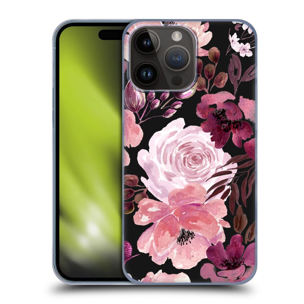 ANIS ILLUSTRATION アニス Graphics Floral Chaos Dark Pink ハード case 公式 