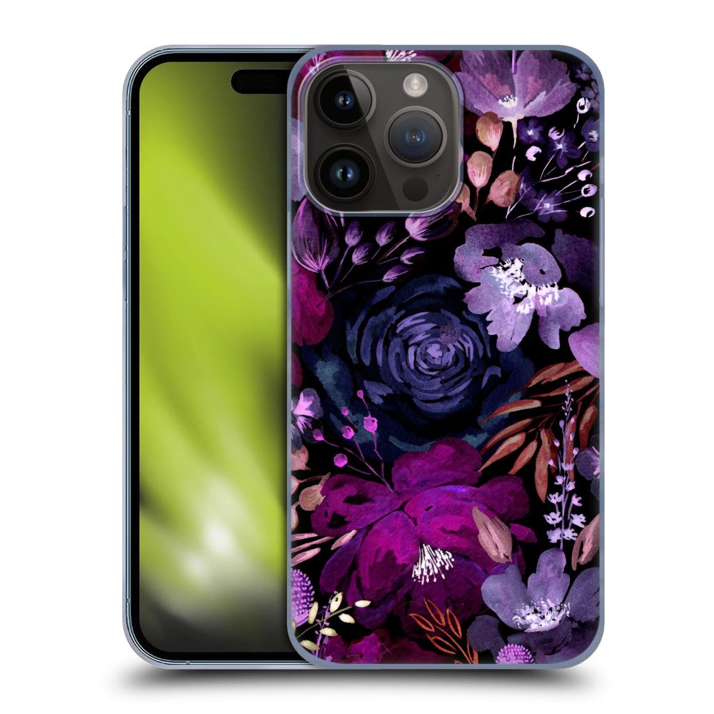 ANIS ILLUSTRATION - Graphics / Floral Chaos Purple ハード case