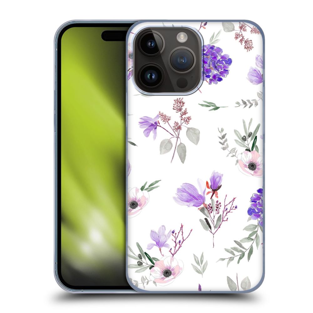 ANIS ILLUSTRATION アニス Flower Pattern 3 Blue Pattern ハード case 公式 オフィシャル