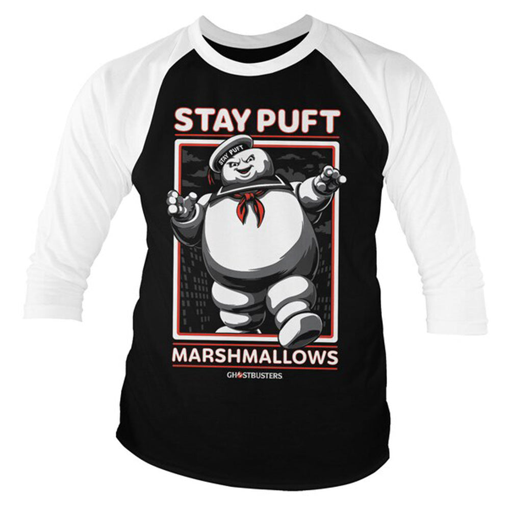 GHOSTBUSTERS - Stay Puft Marshmallows / ラグラン七分袖