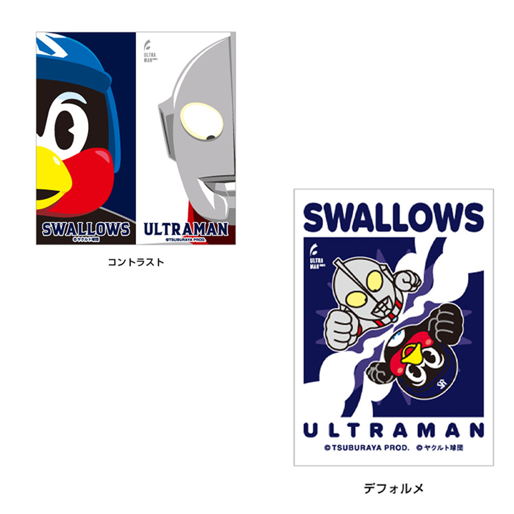 ULTRAMAN ウルトラマン (「RISING」 配信中 ) - ウルトラマン2024×東京ヤクルトスワローズコラボ / 4種セット / ステッカー 【公式 / オフィシャル】