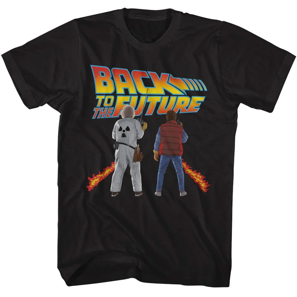 BACK TO THE FUTURE バックトゥザフューチャー (「BTTF2」 35周年 ) - DOC AND MARTY / Tシャツ / メンズ 【公式 / オフィシャル】