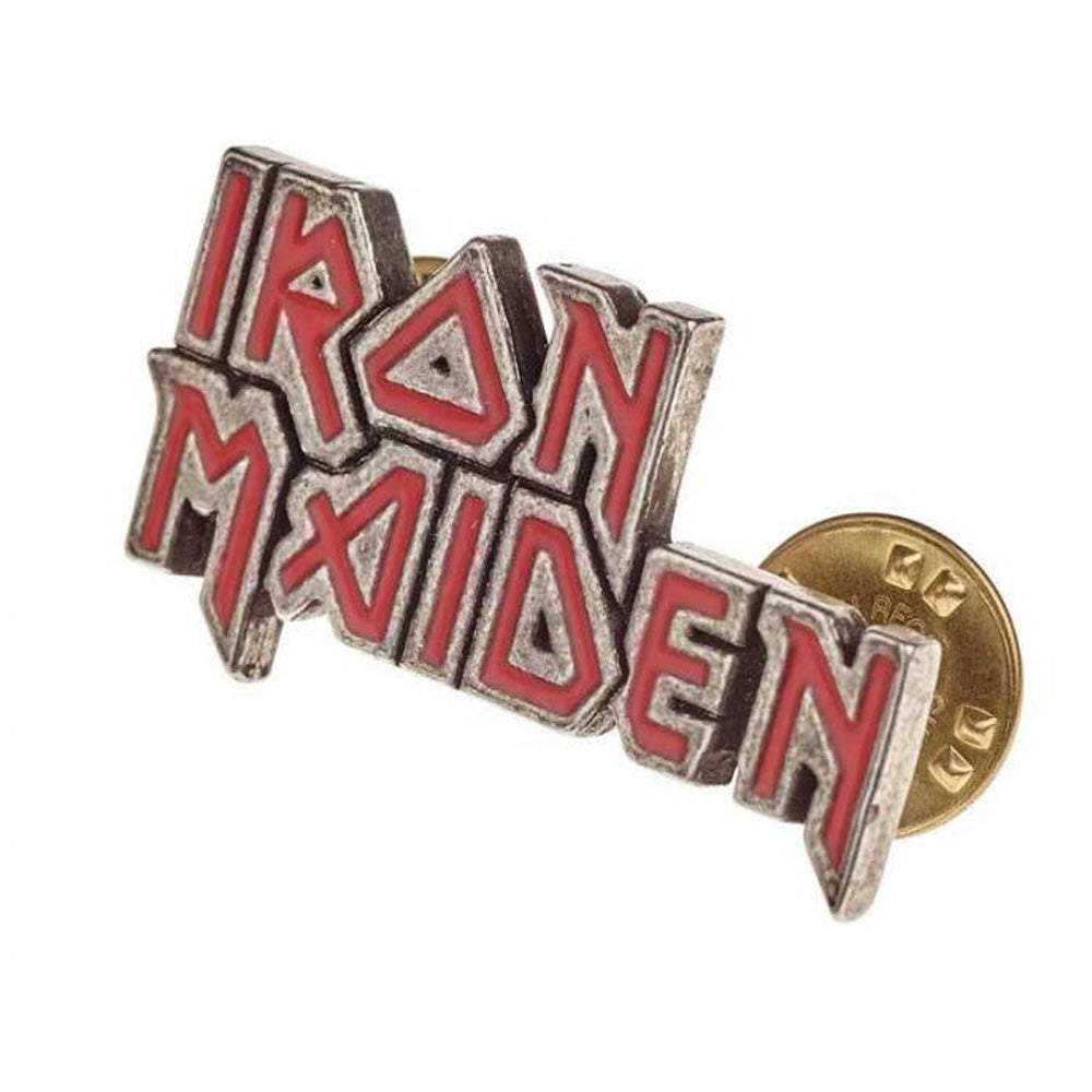 
                  
                    IRON MAIDEN アイアンメイデン (9月 来日 ) - ENAMELLED LOGO / Alchemy（ブランド) / バッジ 【公式 / オフィシャル】
                  
                