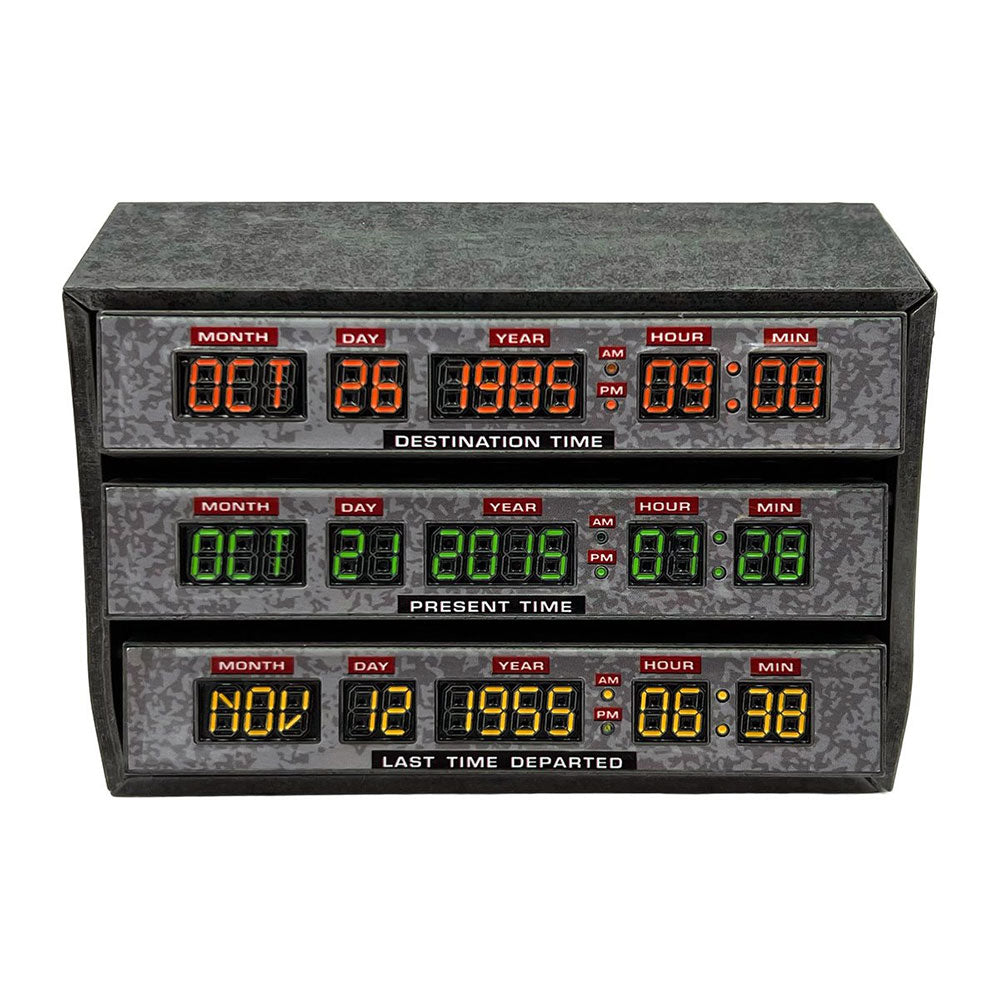 【予約商品】 BACK TO THE FUTURE バックトゥザフューチャー (「BTTF2」 35周年 ) - Time Circuits Scaled Prop Replica / フィギュア・人形 【公式 / オフィシャル】