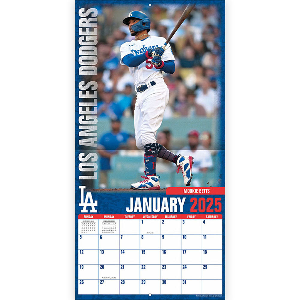 LOS ANGELES DODGERS（MLB） ロサンゼルスドジャース - 2025年カレンダー / 輸入盤 / カレンダー・ダイアリー 【公式 / オフィシャル】