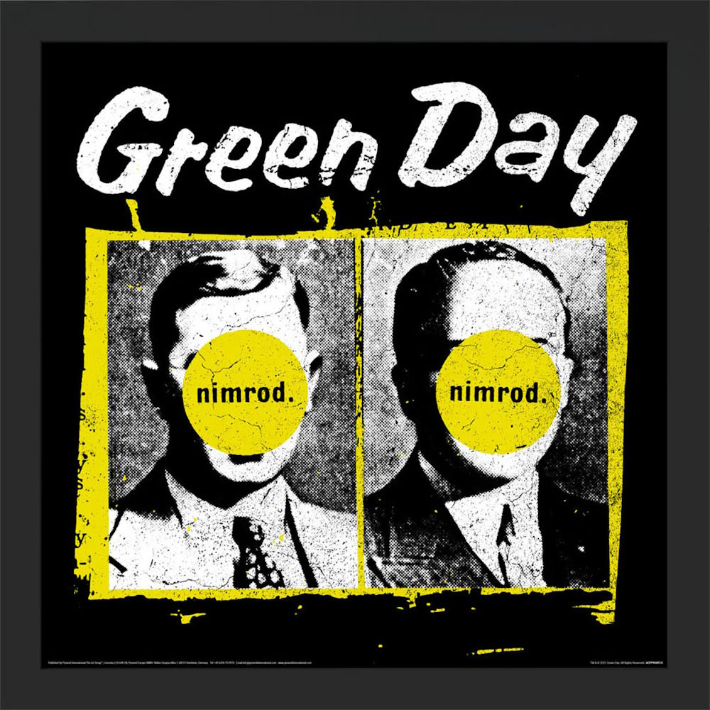 GREEN DAY - (2月 来日 記念 ) - Nimrod (アルバム・シリーズ額)