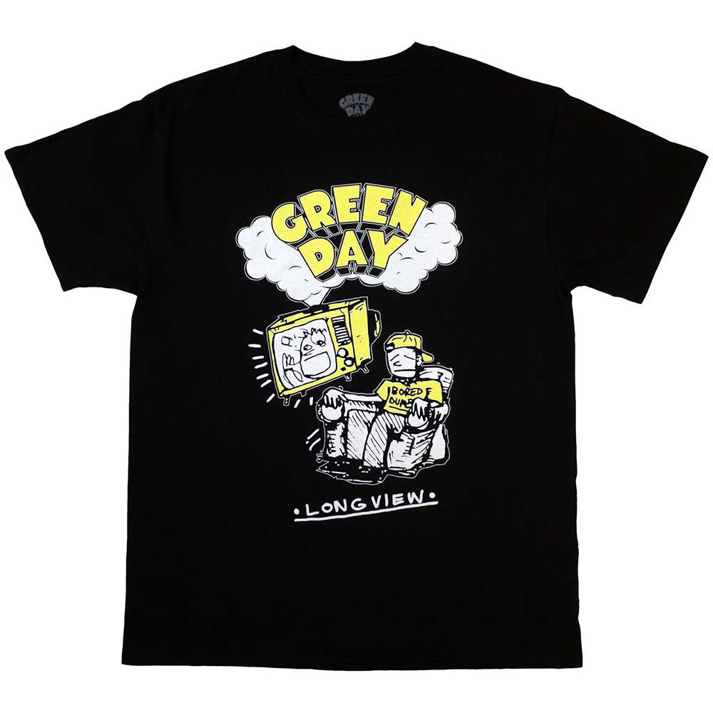 GREEN DAY グリーンデイ (2025年 2月 来日 ) - Longview Doodle / Tシャツ / メンズ 【公式 / オフィシャル】