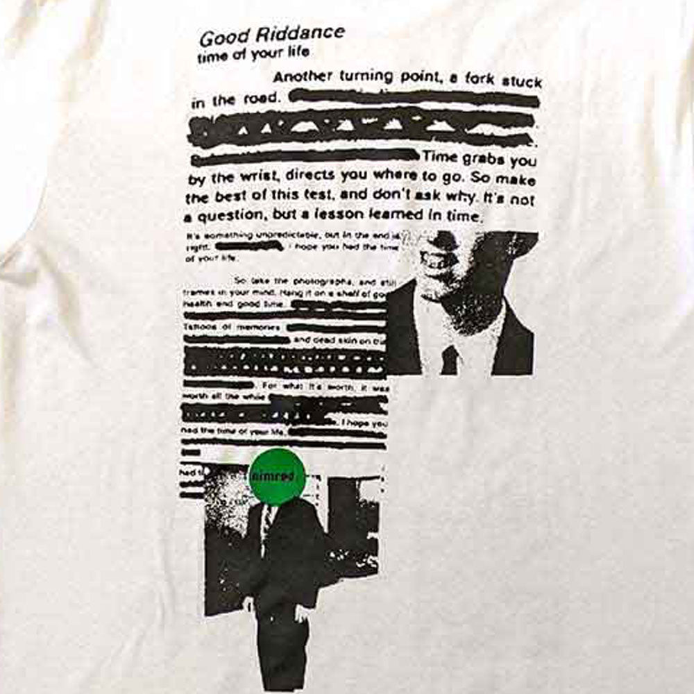 
                  
                    GREEN DAY グリーンデイ - Good Riddance / バックプリントあり / Tシャツ / メンズ
                  
                