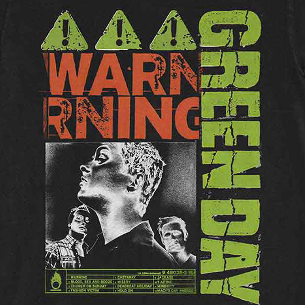 GREEN DAY グリーンデイ (2025年 2月 来日 ) - Warning / Tシャツ / メンズ 【公式 / オフィシャル】