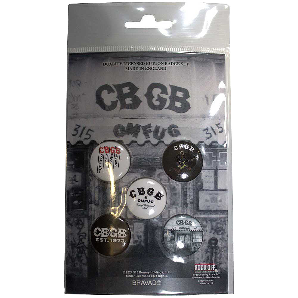 CBGB - Logos / 5個セット